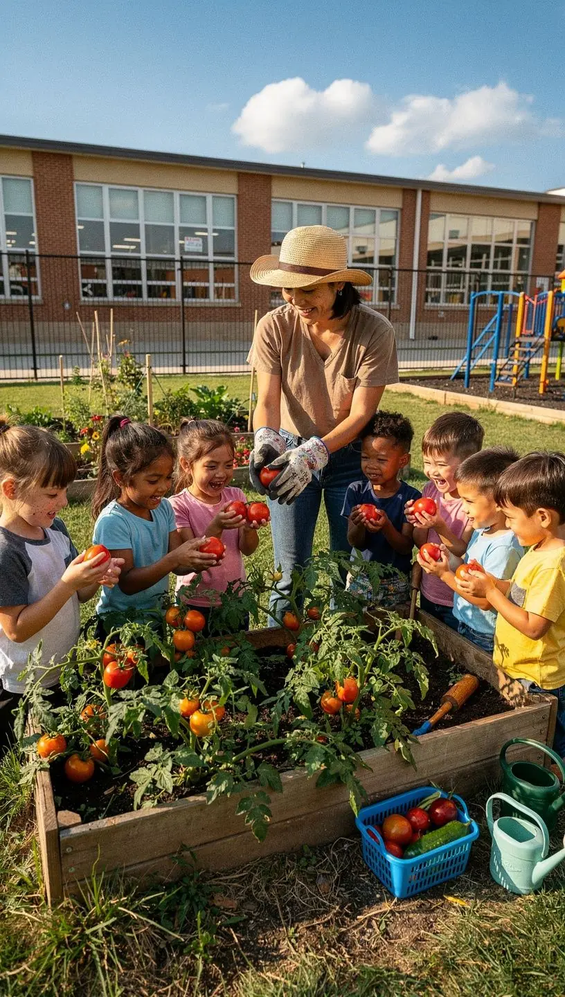 Curriculum overview for seasonal gardening education programs.